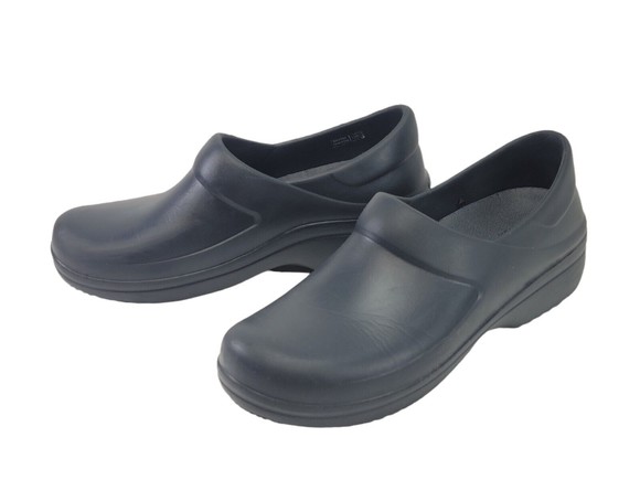 Crocs Neria‎ Pro II 205384 Black Dual Comfort Slip On Clog Shoes Women's Size 11 - Picture 1 of 12